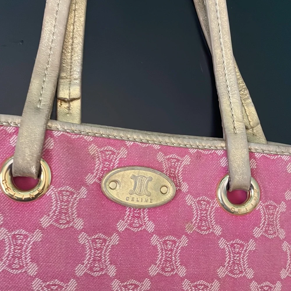 Project bag Celine Pink kono tote bag - Picture 4 of 6